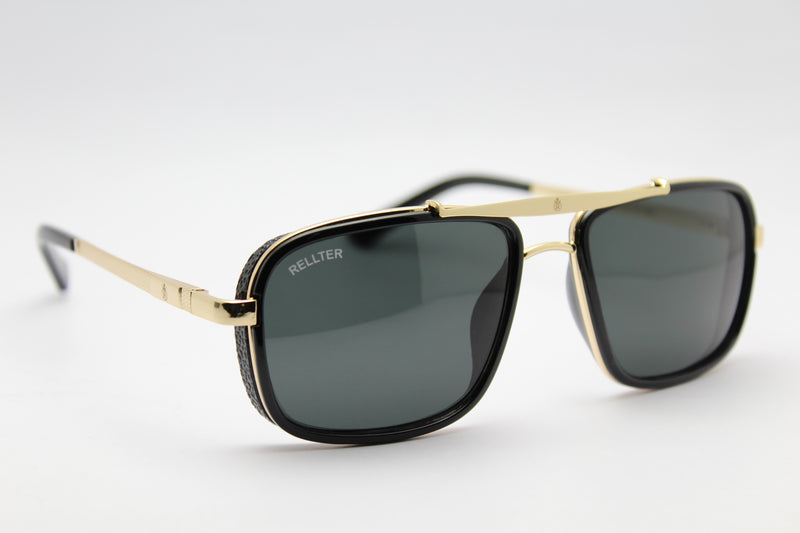 Rellter Square Sq-555 black to Black Sunglasses