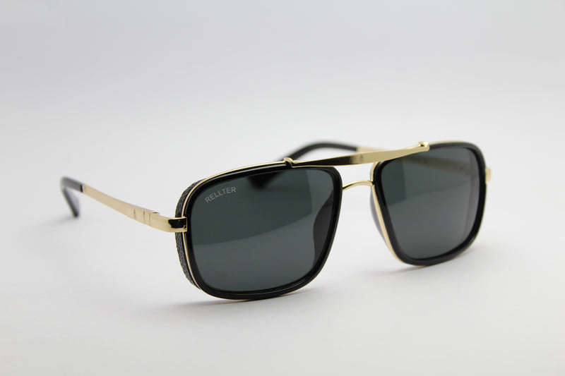 Rellter Square Sq-555 black to Black Sunglasses