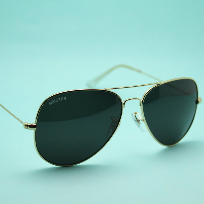 Rellter Ribel B-3030 Gold  to Black Sunglasses