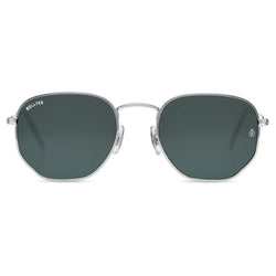 Rellter Hexagon SG-4040 Silver Black Sunglasses