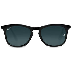 Rellter Square W-2424 Black to Black  Sunglasses