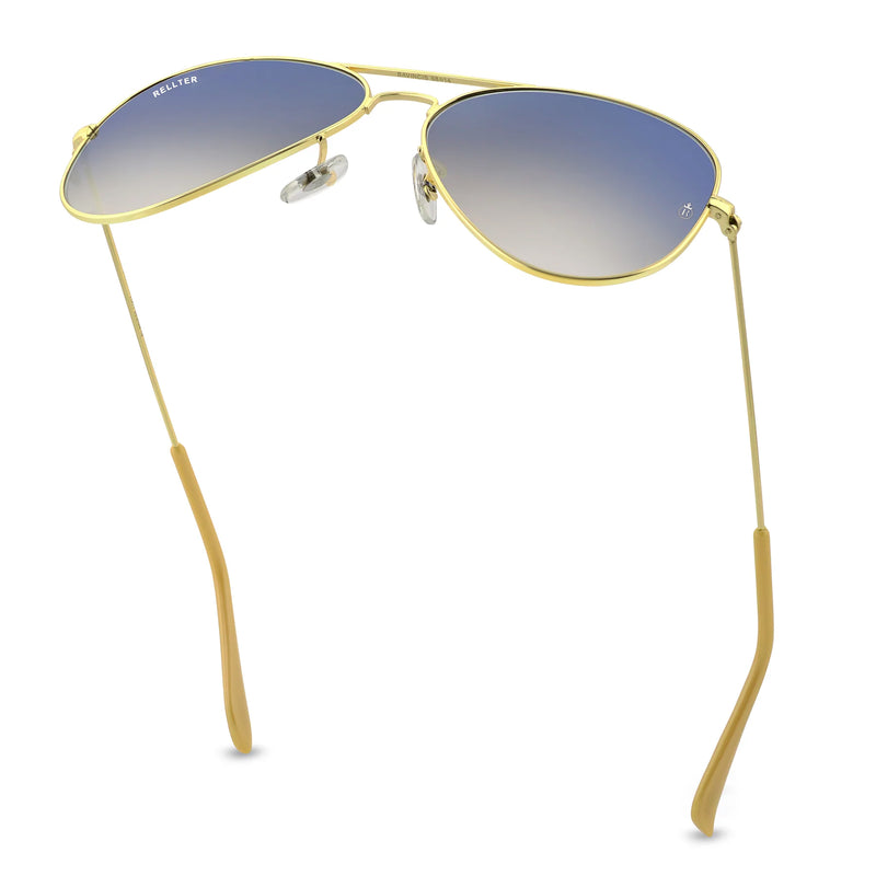 Rellter Ribel B-3030 Golden to Blue Dc Sunglasses